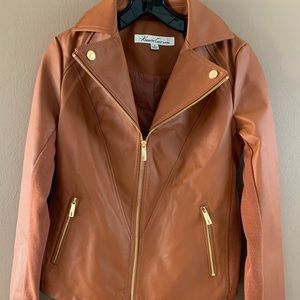 BRNWT camel Kenneth Cole jacket size S